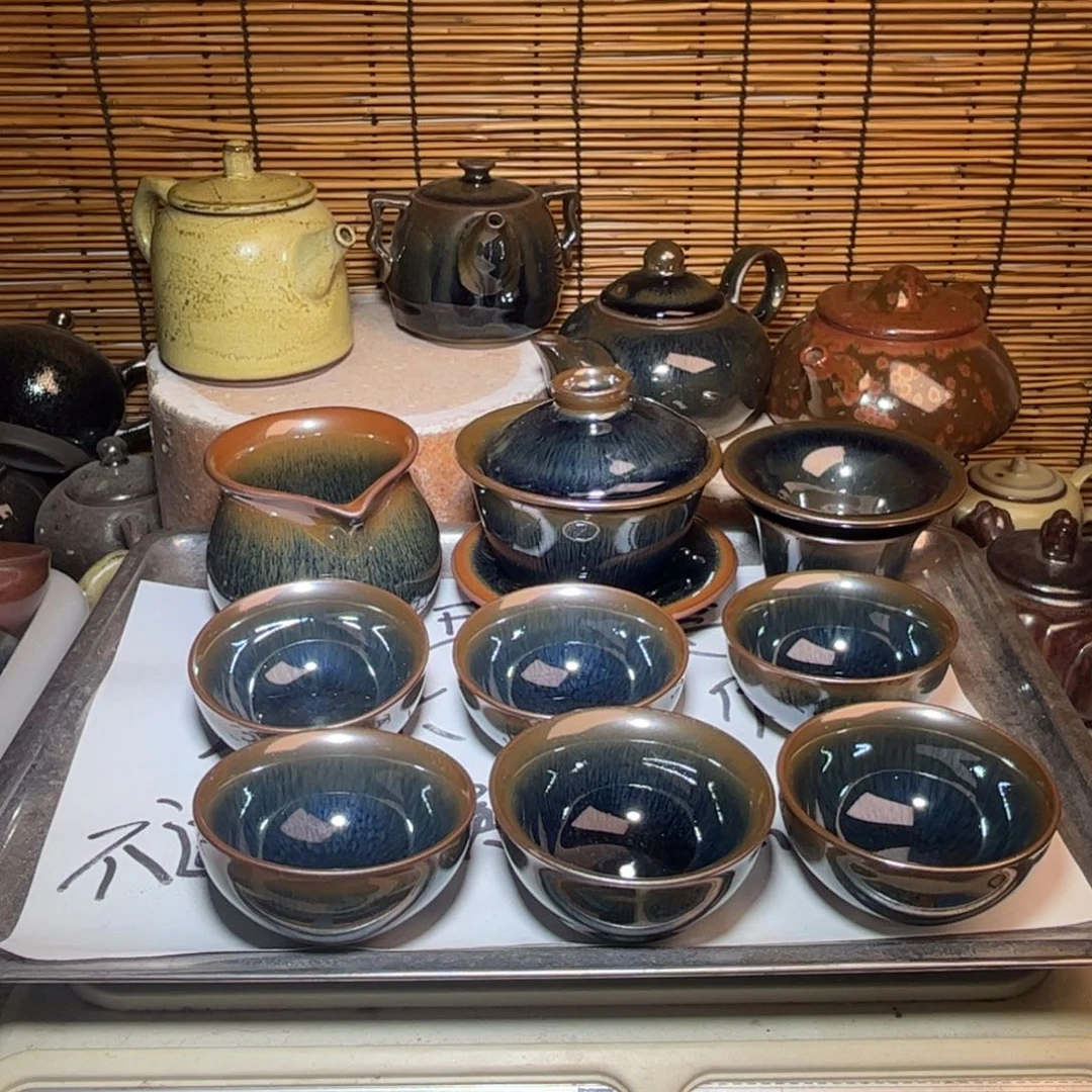 茶盏建窑建盏 微瑕作品