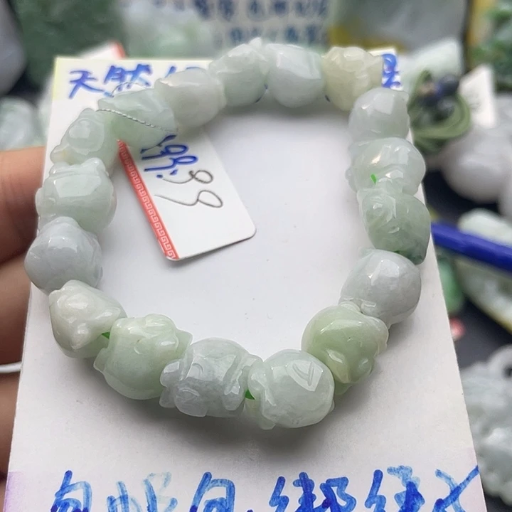翡翠未镶嵌颈饰天然翡翠