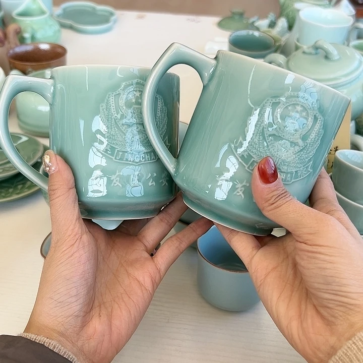 小米茶器龙泉青瓷