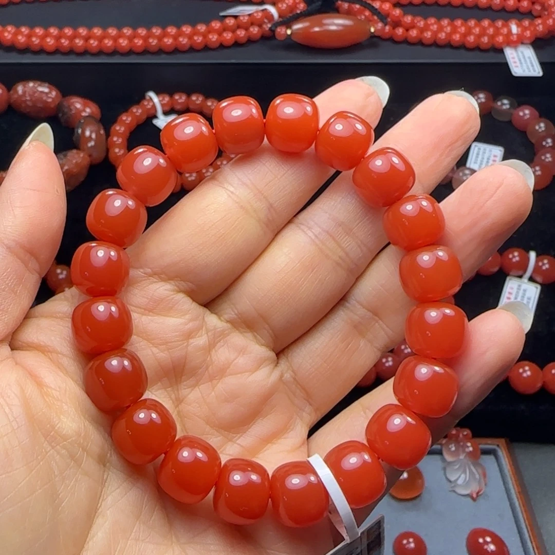 南红玛瑙未镶嵌手串