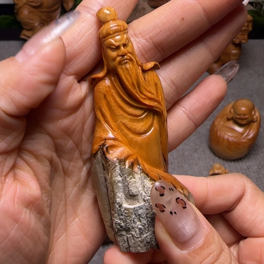 崖柏太行崖柏手把件345