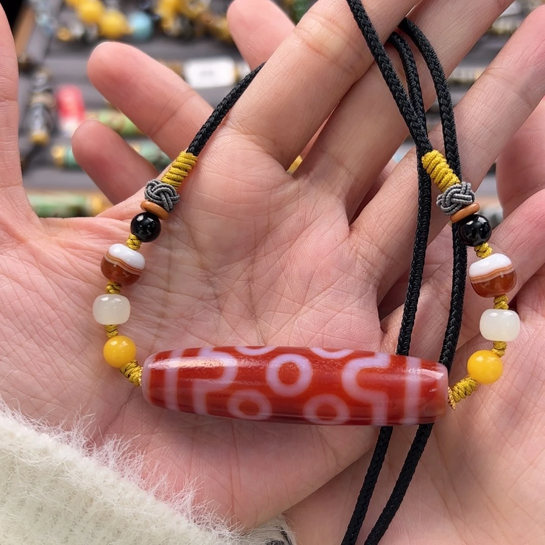 【闪购商品】玛瑙颈饰18K金镶嵌一个