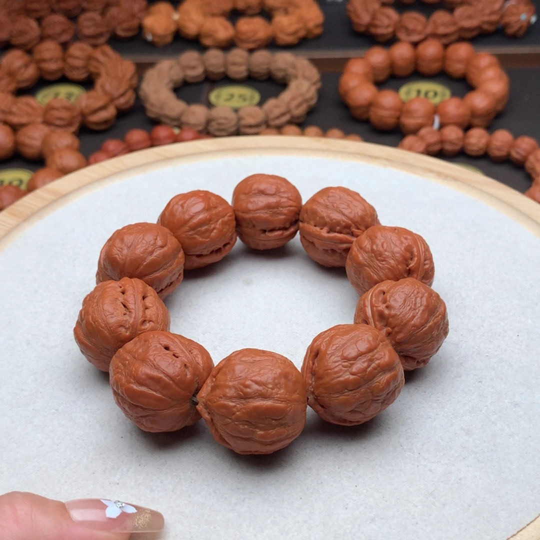 文玩核桃手串蛙趣