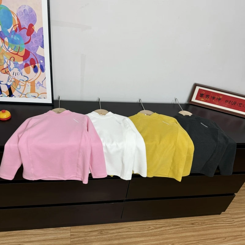 冬季新款中大童真德绒软糯亲肤保暖舒适弹力半高领打底衫