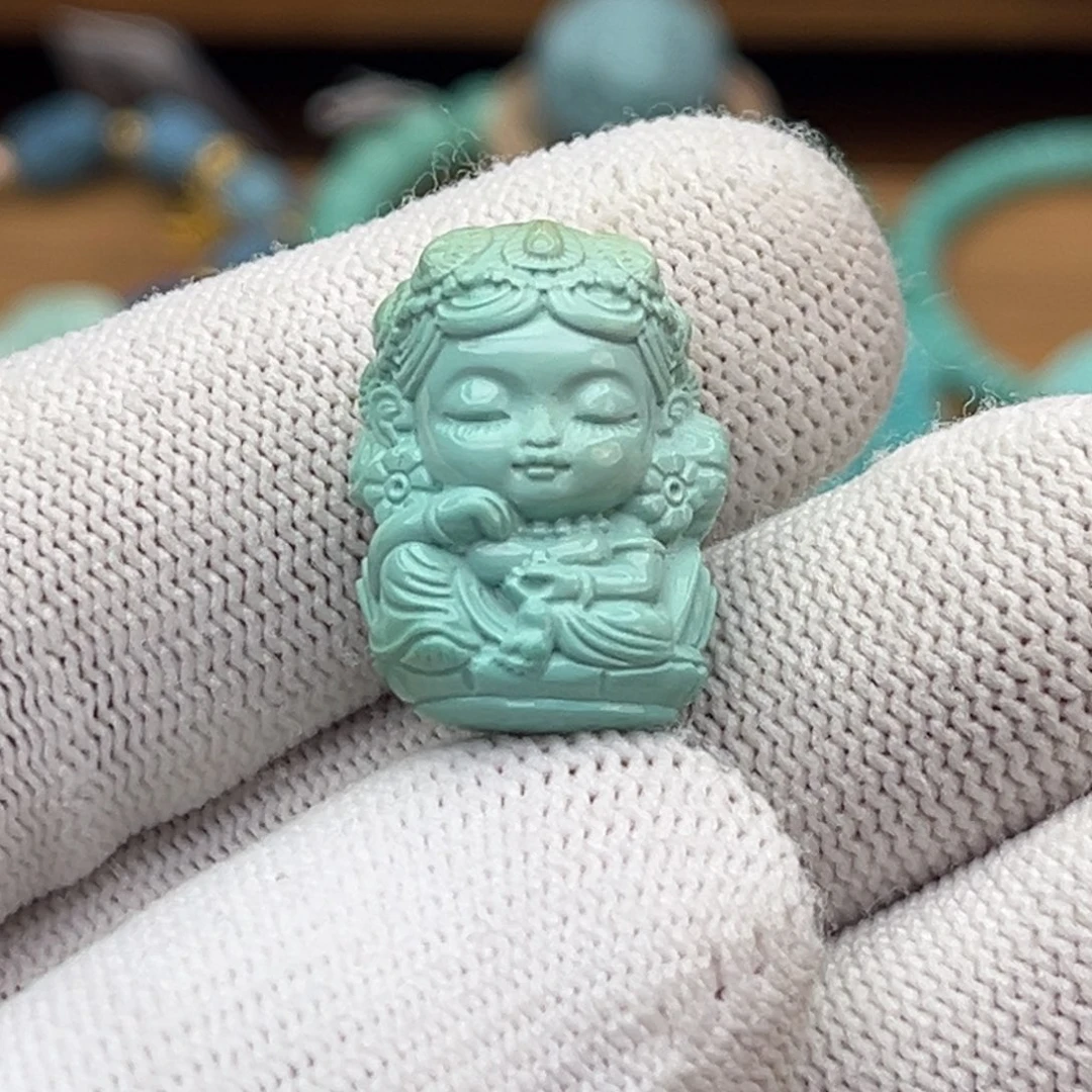 未镶嵌绿松石珠宝奇石