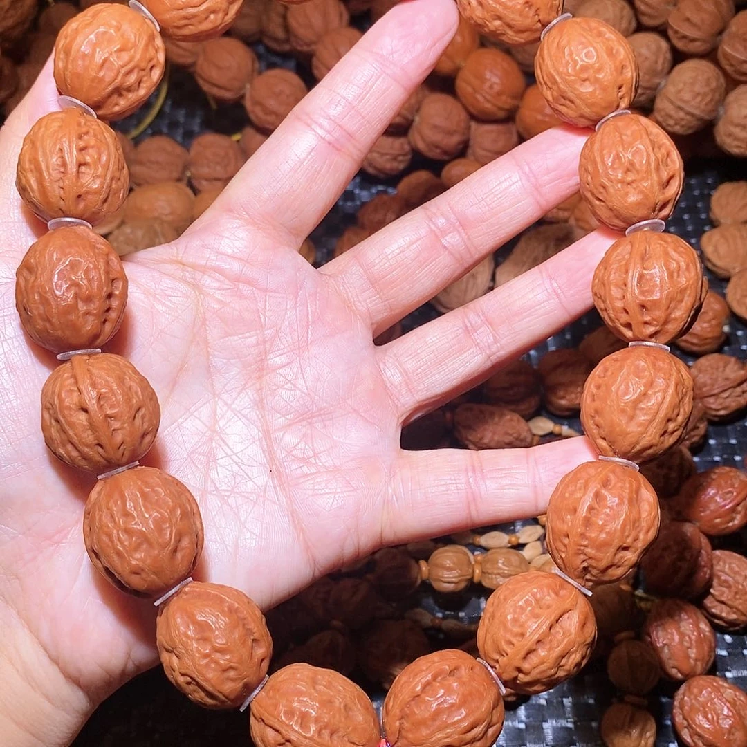 吊坠文玩核桃22尺光头手持