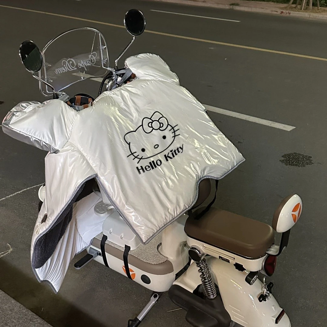 电动车挡风被冬季加绒加厚加大加宽防水防雨防晒电瓶车防风罩LW