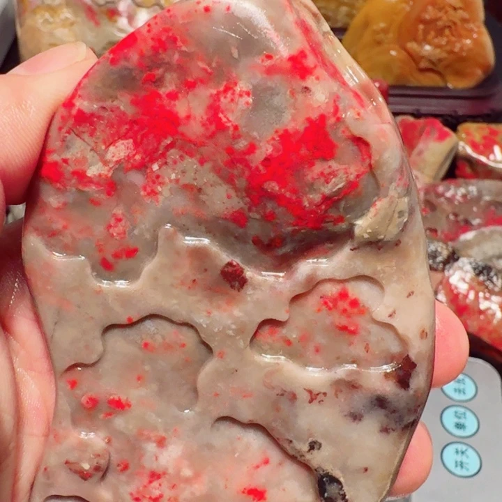 印石昌化石昌化鸡血石