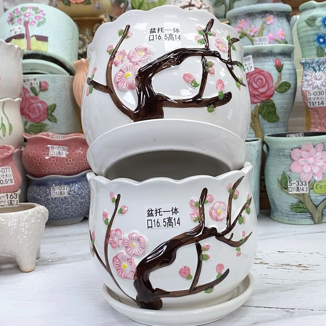陶瓷@陶瓷花盆@@5868371869