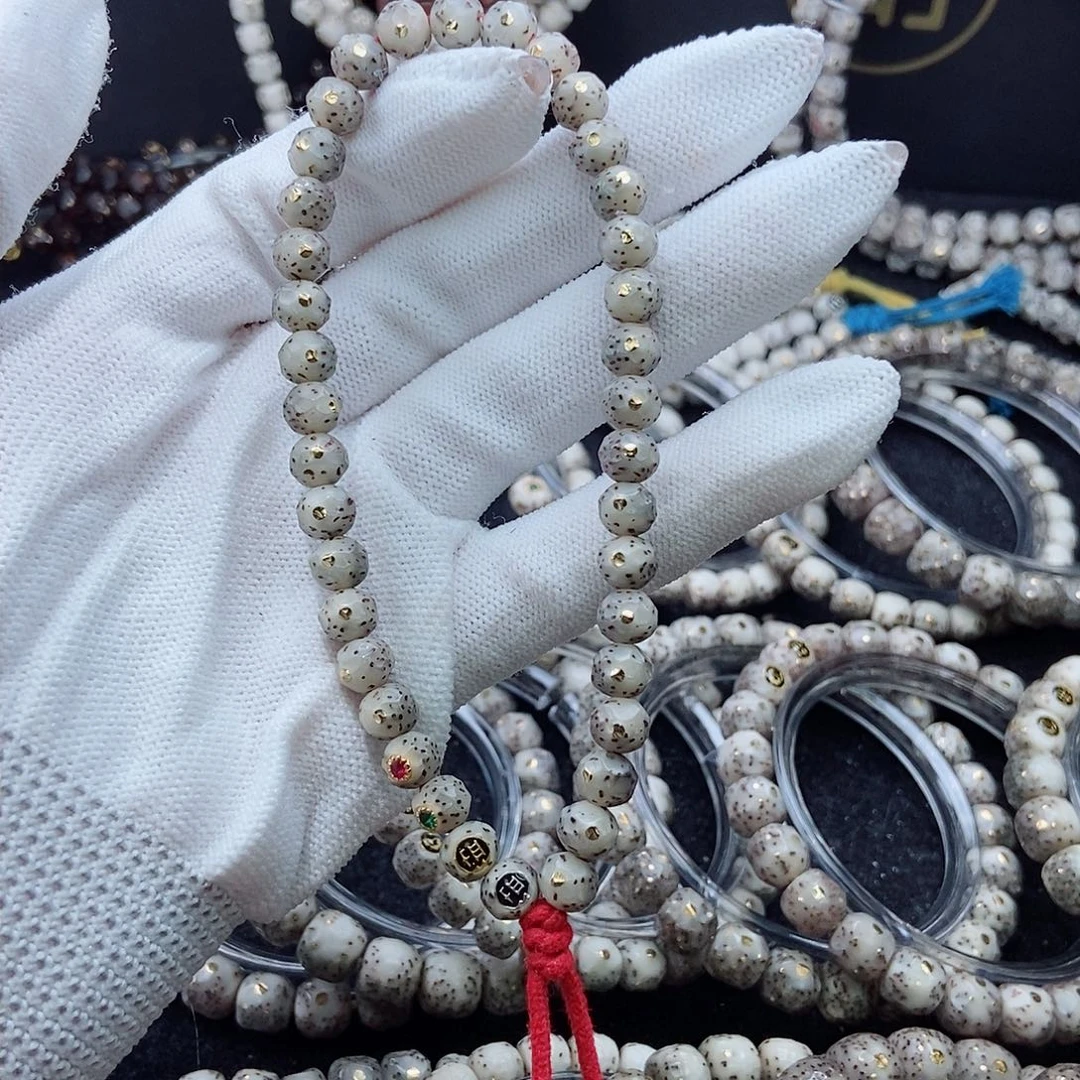 星月菩提手串橙**丶星月