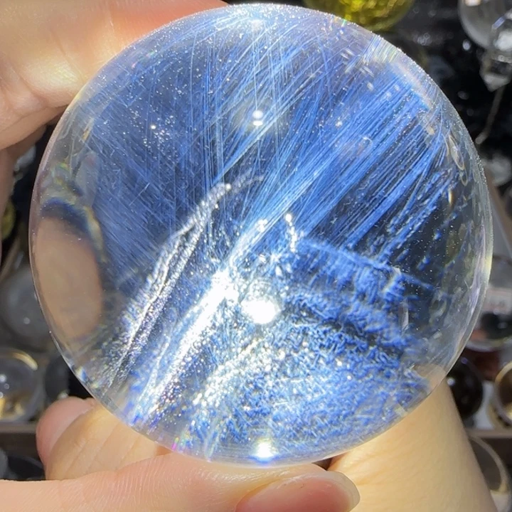 珠宝半成品水晶未镶嵌5.8公分G18