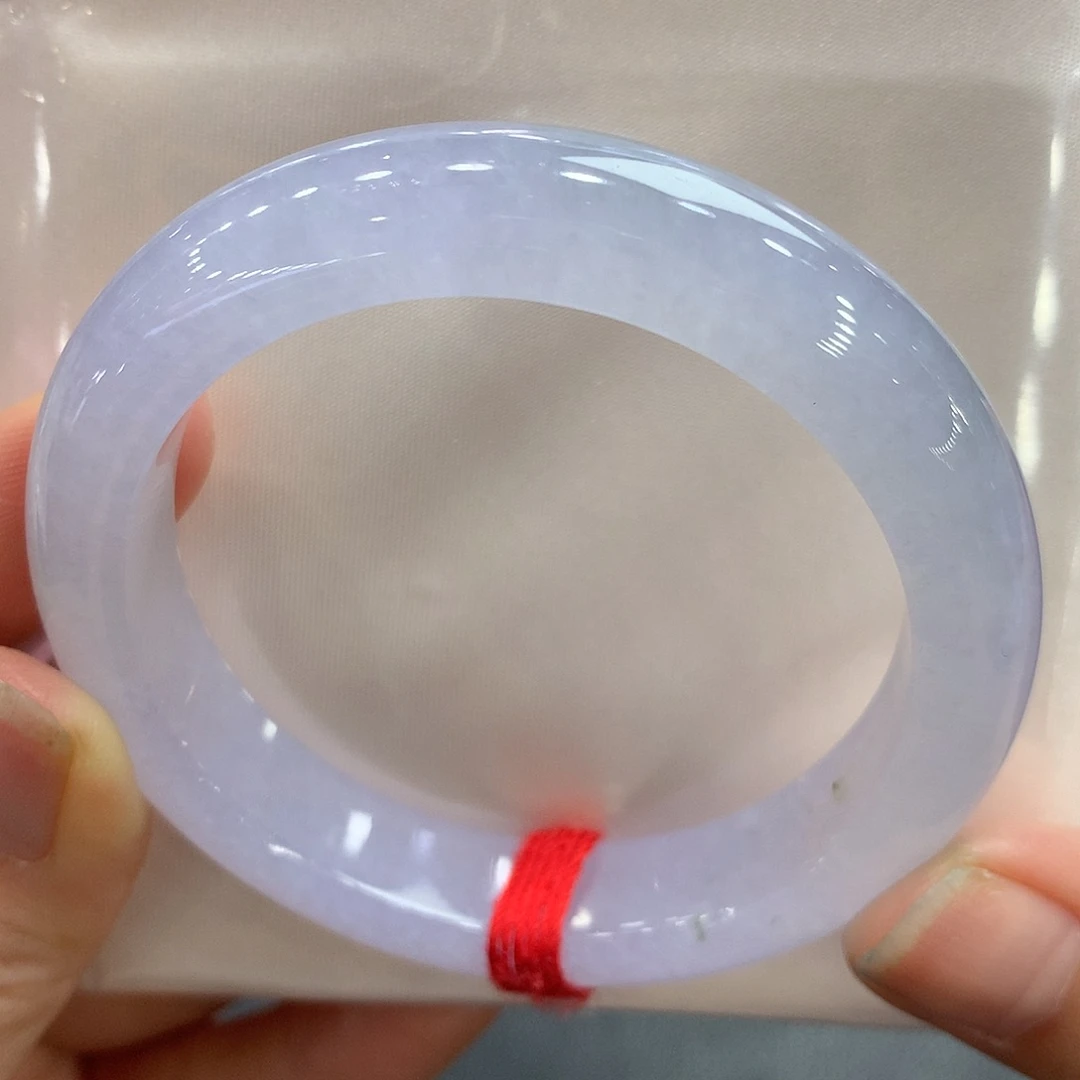 翡翠未镶嵌手镯52.3正圈