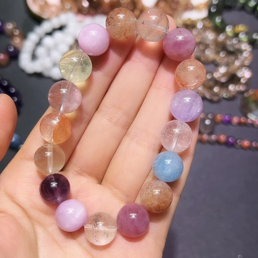 未镶嵌手链水晶水晶多宝10号