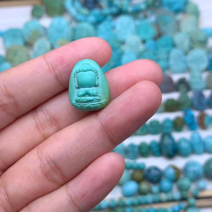 未镶嵌绿松石原矿绿松石系列