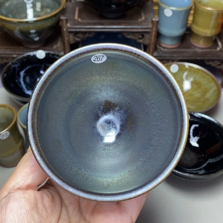 茶盏建窑建盏主人杯