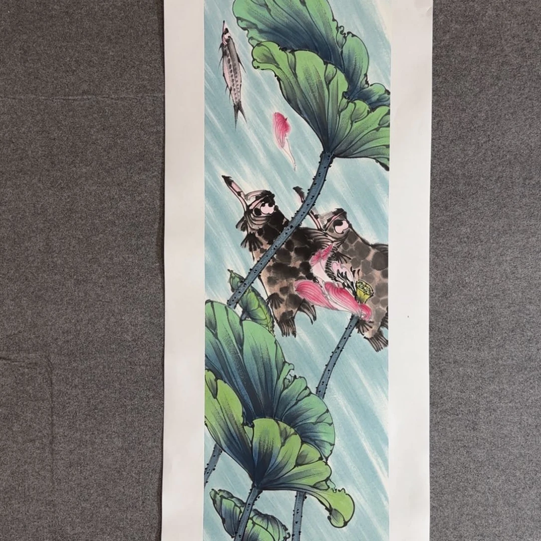 国画周游海老师手绘作品