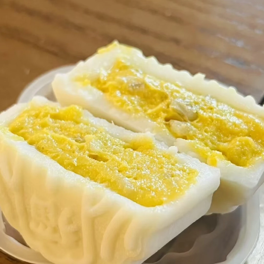 【老沙严选】马来西亚 DURIA 猫山王榴莲冰皮月饼360g/盒 6粒装