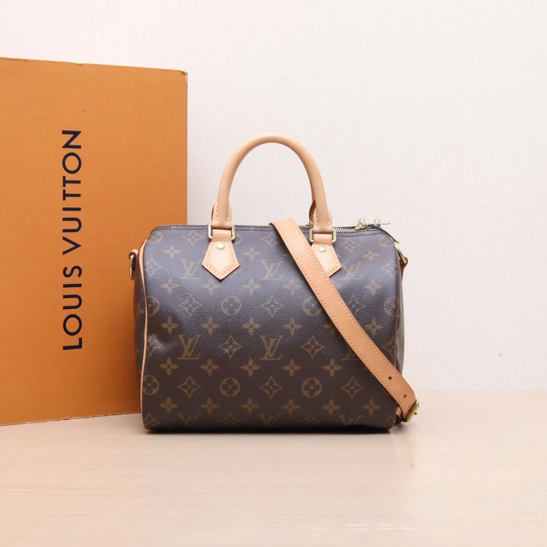 95新 LouisVuitton/路易威登 【娇】手提包Speedy25 P215358701