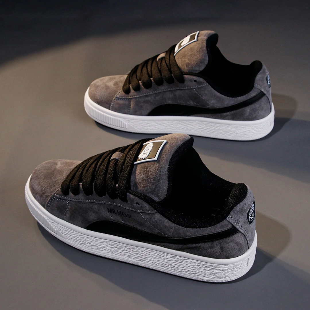 面包鞋男板鞋2025爆款经典低帮舒适百搭休闲复古百搭休闲情侣鞋子