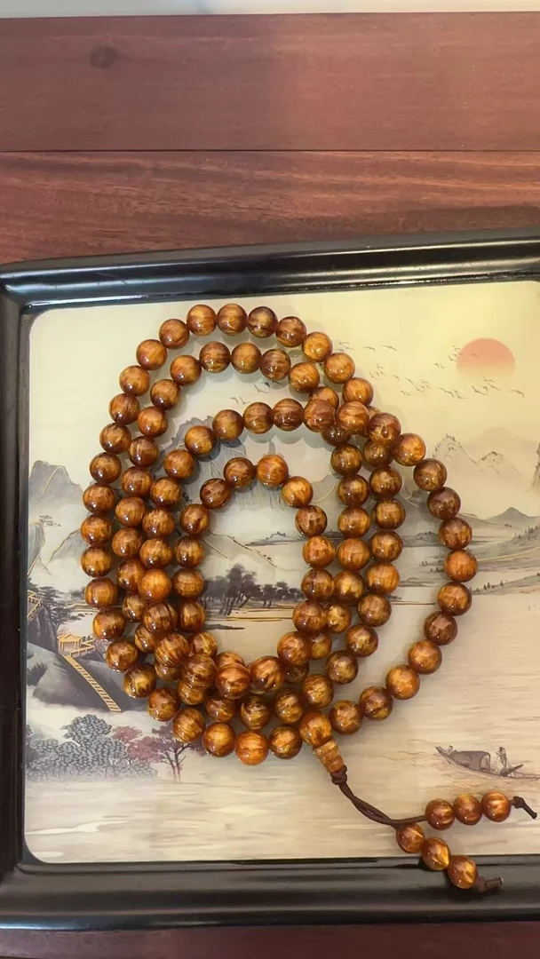 ZX12  帝王金丝楠多圈手串