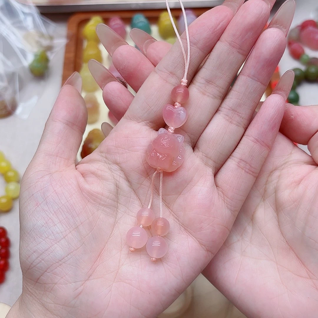 玛瑙/玉髓手链未镶嵌盐源001