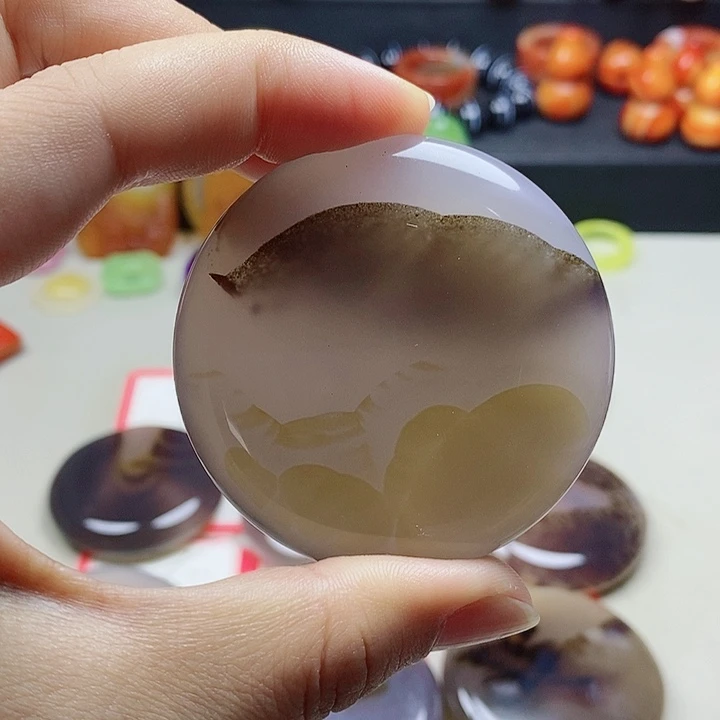 未镶嵌吊坠(不含链)玛瑙/玉髓卡**诺