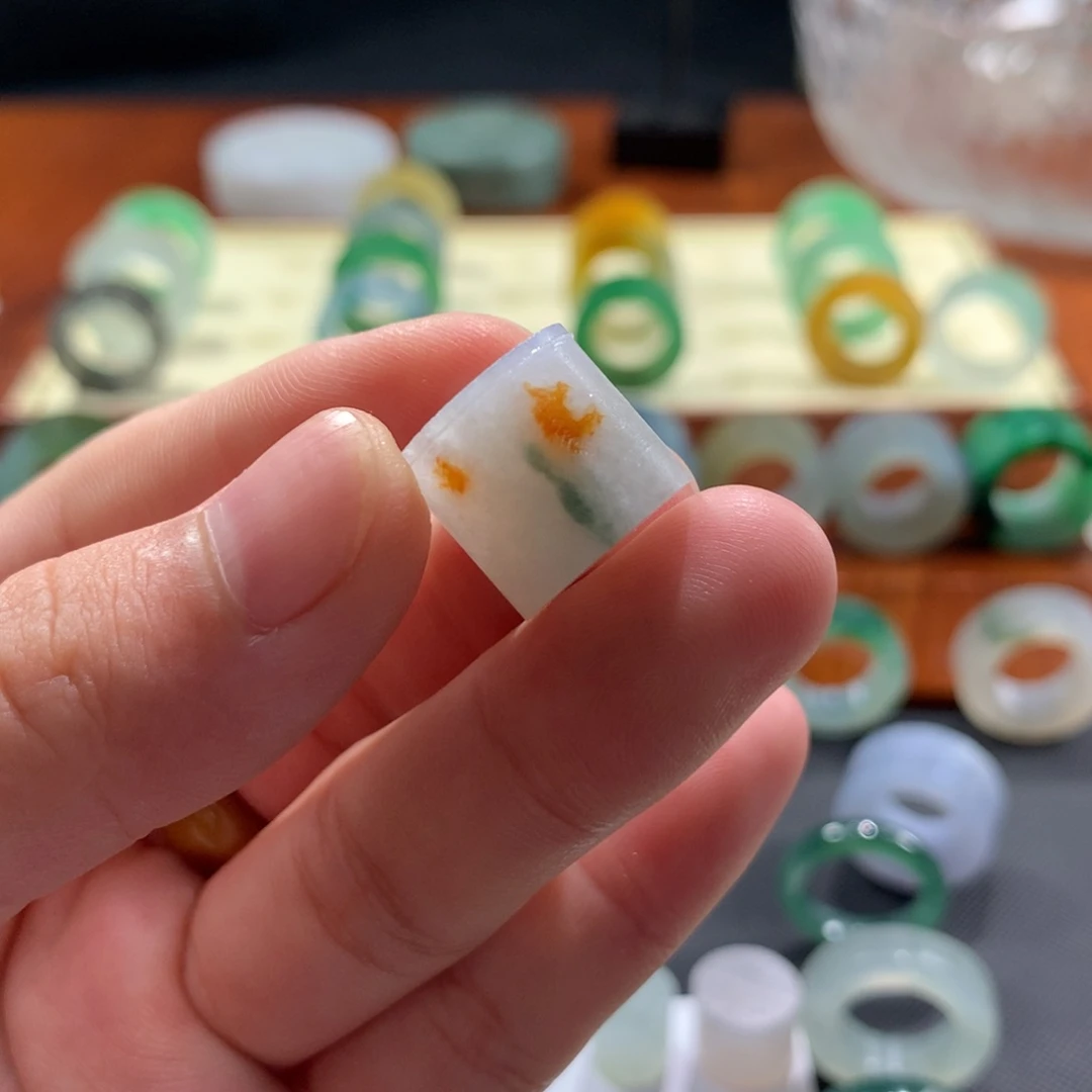 定制翡翠未镶嵌宋*婳粽子节快乐