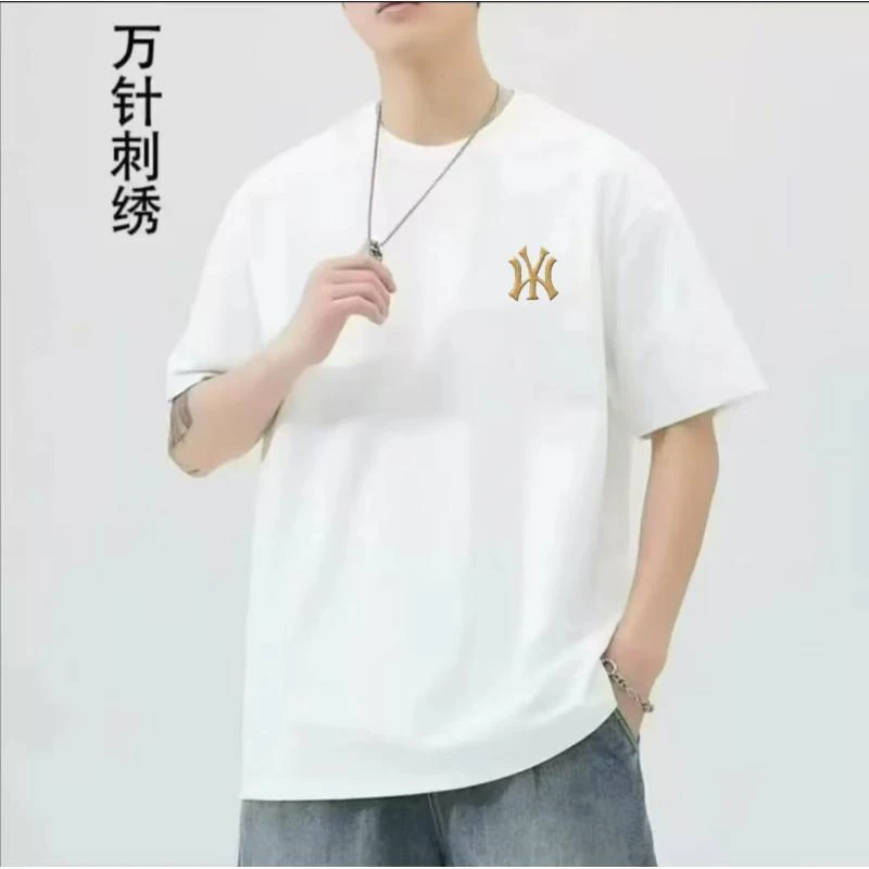 【精工刺绣版】夏季男女同款百搭潮牌短袖T恤