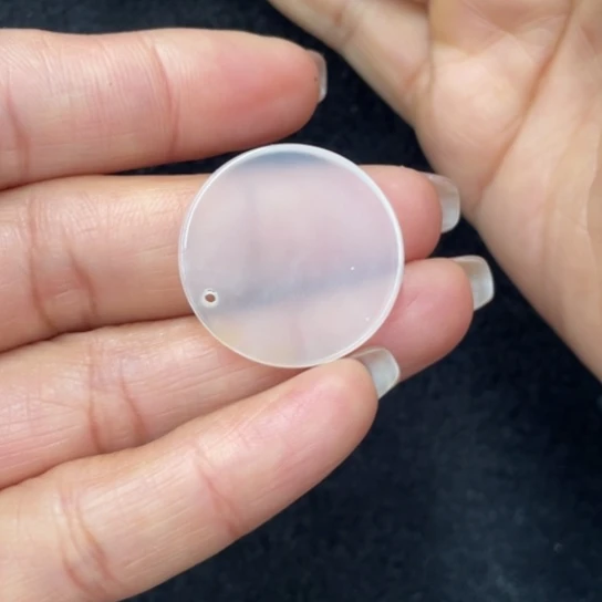 石英质玉（黄龙玉）挂件未镶嵌女**人