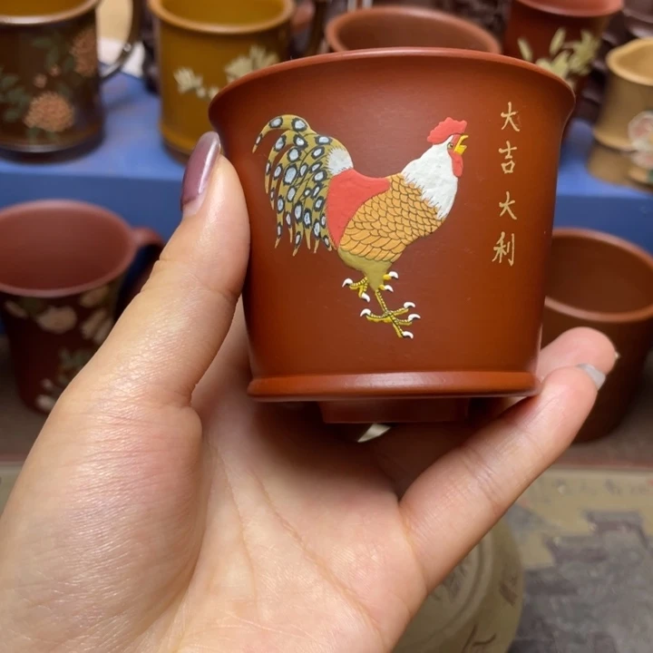 紫砂茶杯紫砂主人杯