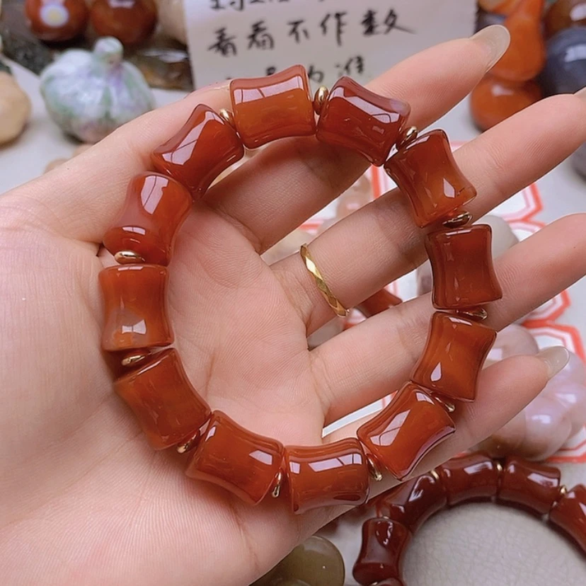 【闪购商品】未镶嵌玛瑙/玉髓珠宝半成品火*木