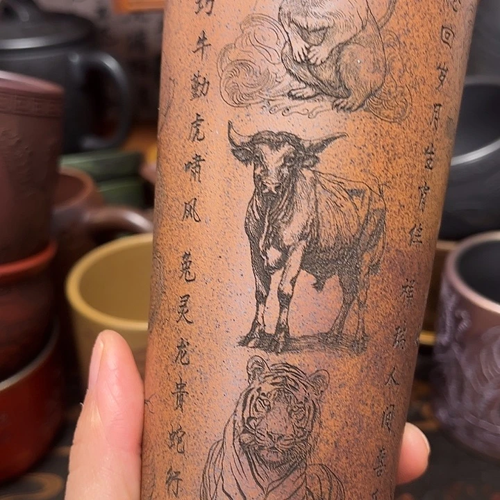 茶杯紫砂宜兴紫砂茶具正品