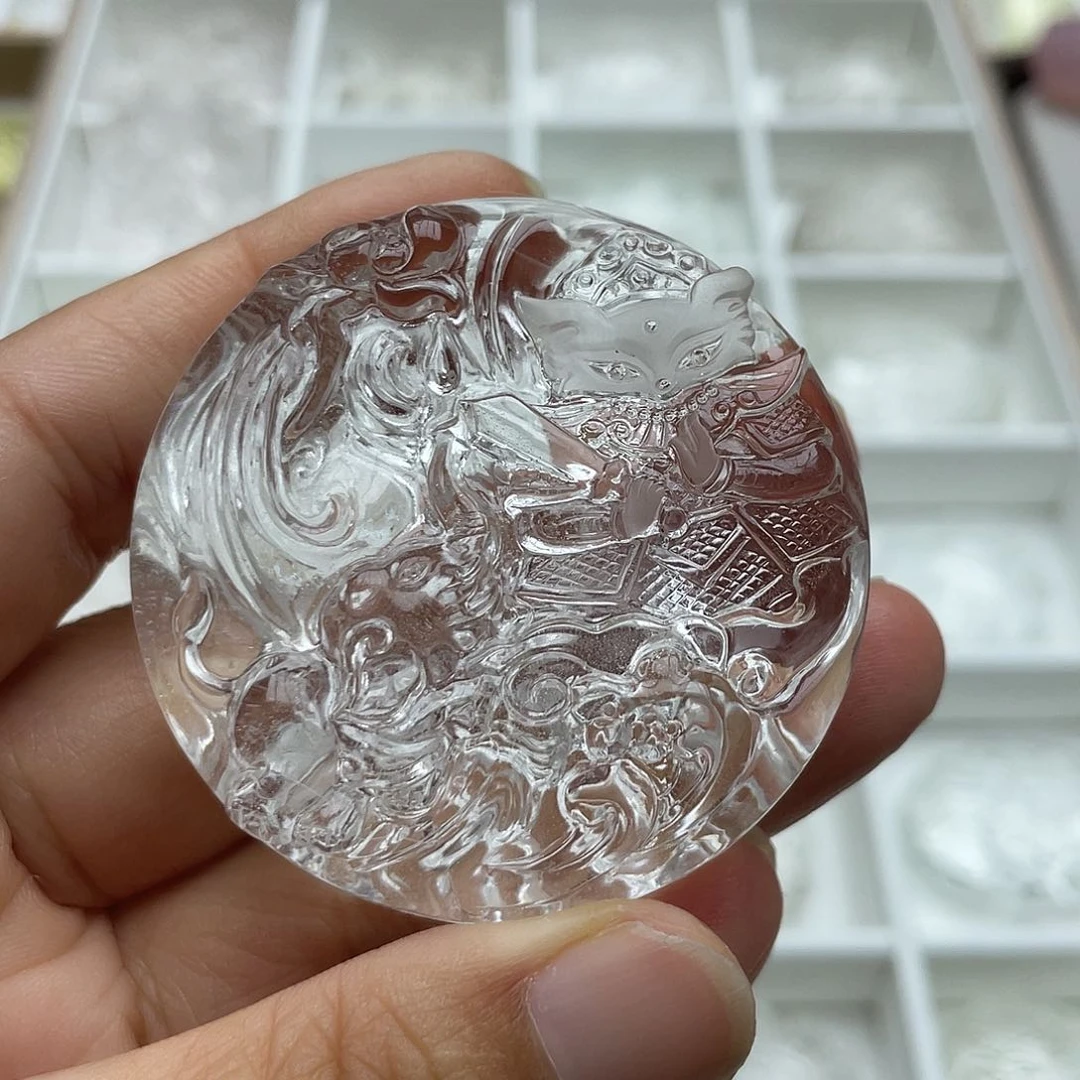 未镶嵌吊坠(不含链)水晶哞****屋