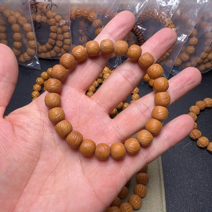 猴头核桃手串云锦10