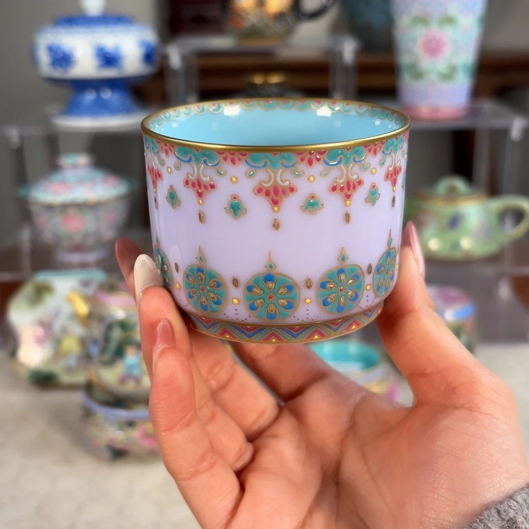 纯手工手绘 高端茶器