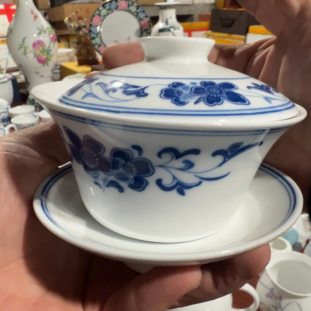 醴陵老厂瓷微瑕慎拍