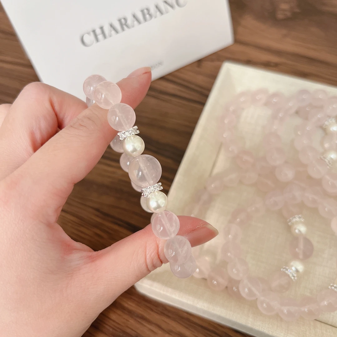 【害羞】X463粉水轻奢高端手链手串多样性发一