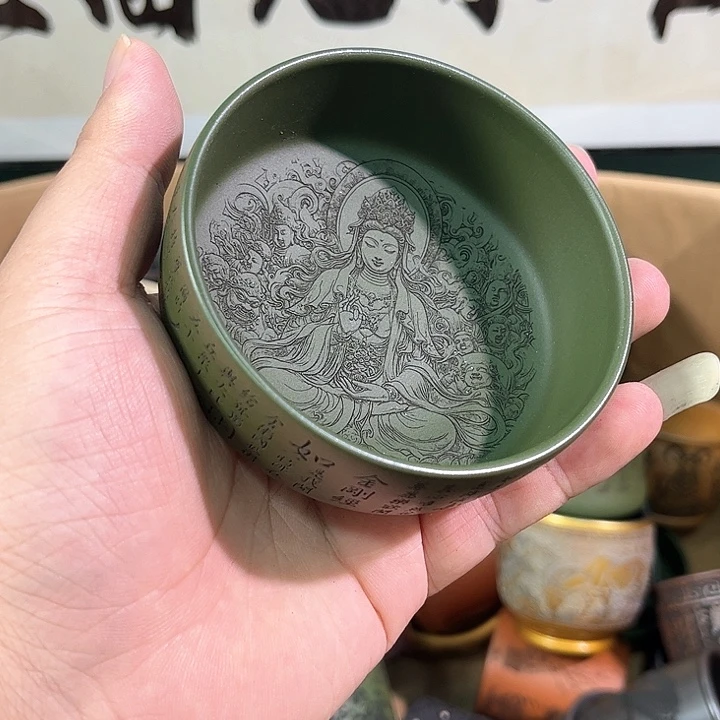 茶杯紫砂全手工紫砂主人杯