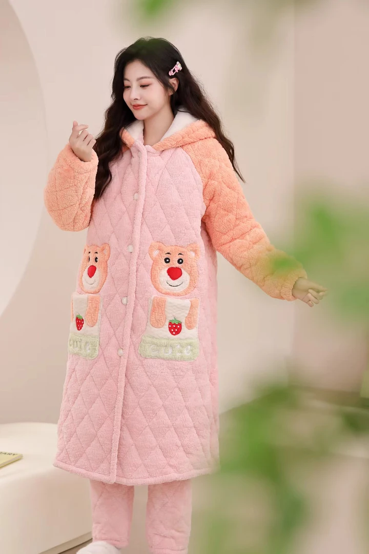 2024新款草莓熊外穿家居服