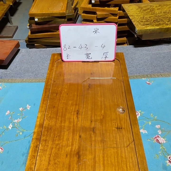 云***中整块实木根雕茶盘
