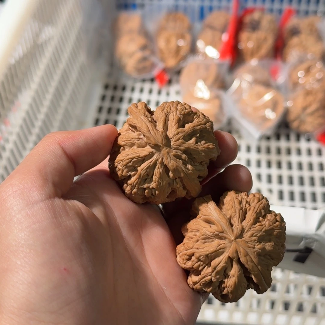 文玩核桃把件111号45mm全品大粗筋