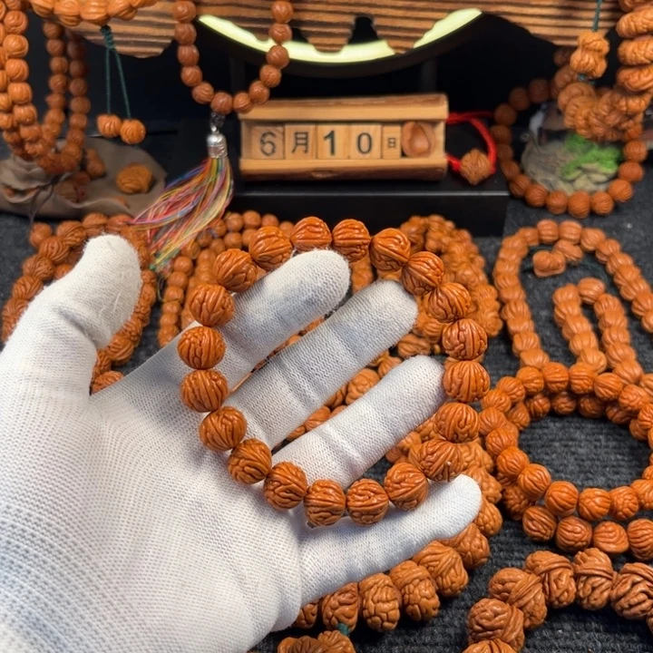 桃核手串泓F2链接手串