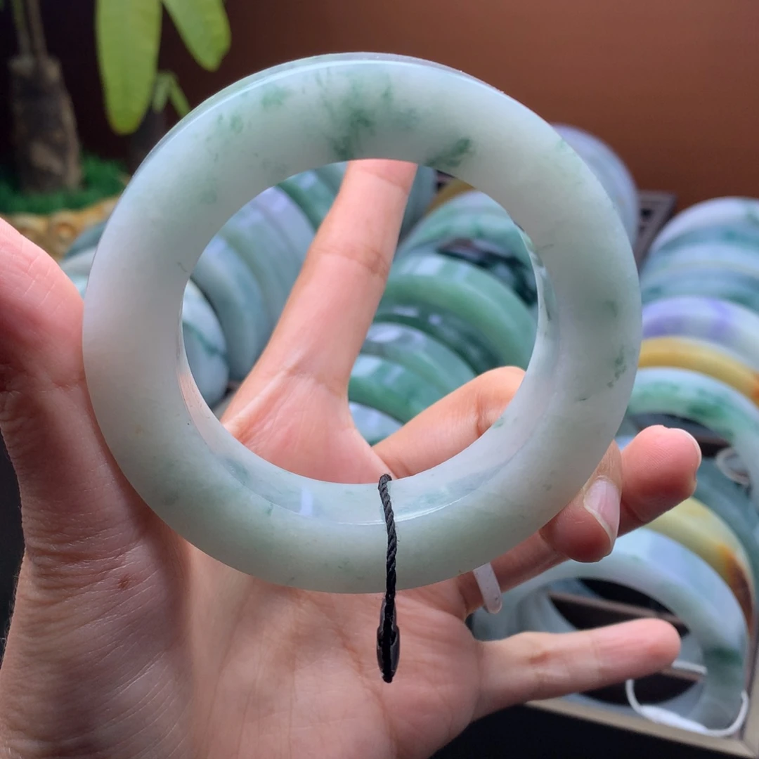 未镶嵌定制手镯定制翡翠定制54-61