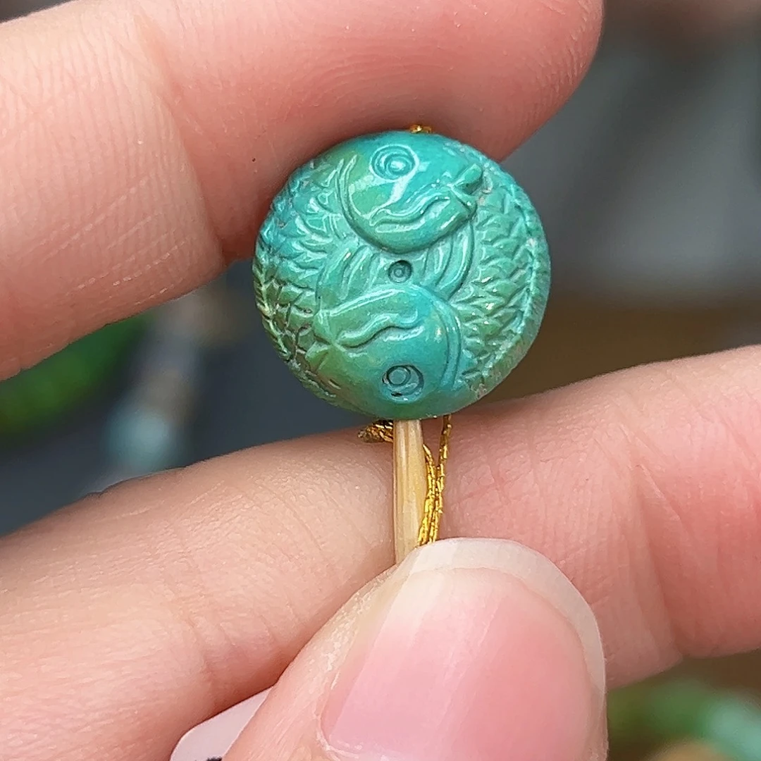 绿松石珠宝奇石未镶嵌