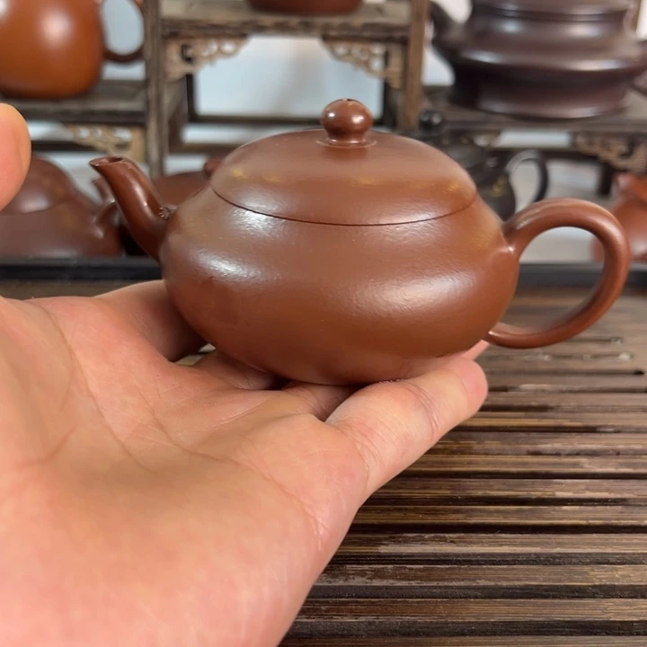茶壶紫砂原矿紫砂手工制作