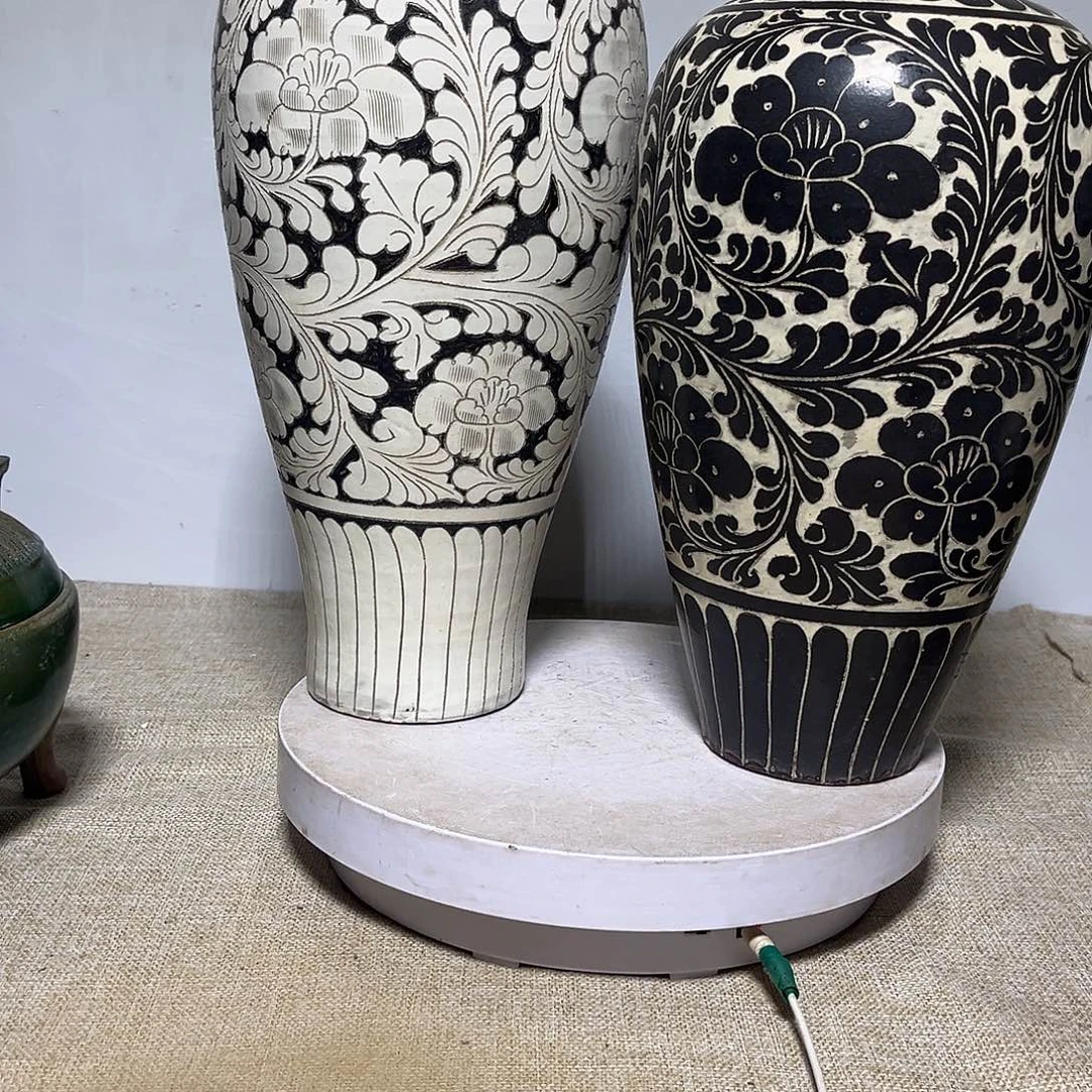 新***人瓷片精品瓷器摆件