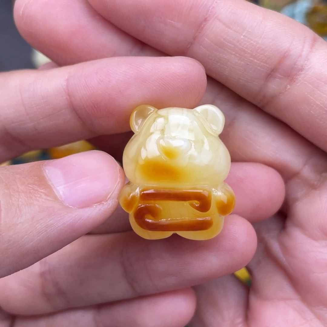 裸石琥珀未镶嵌蜜蜡