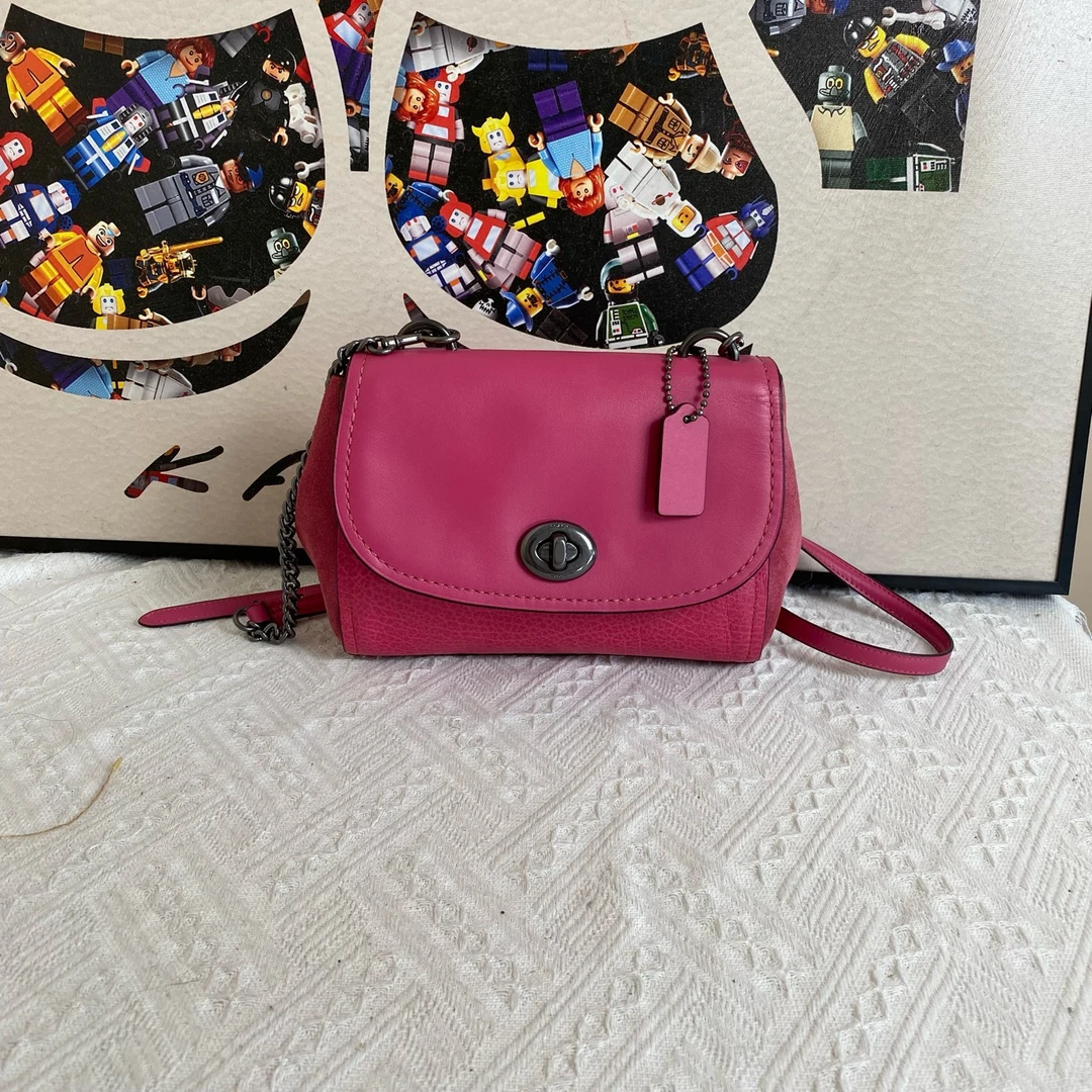 95新 COACH/蔻驰 19684斜挎包