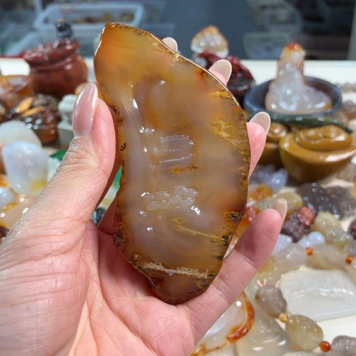 玛瑙/玉髓吊坠(不含链)未镶嵌