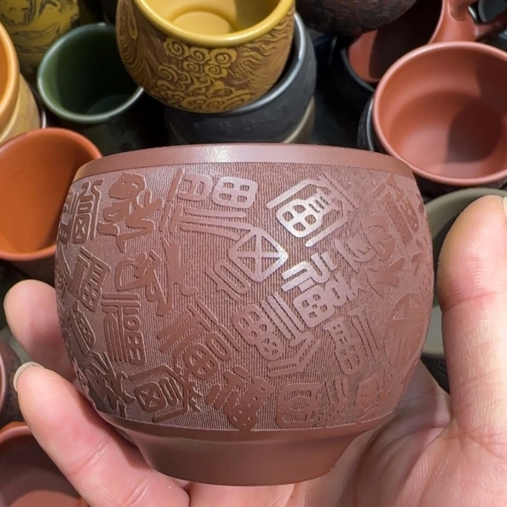 茶杯紫砂全手工制作工艺